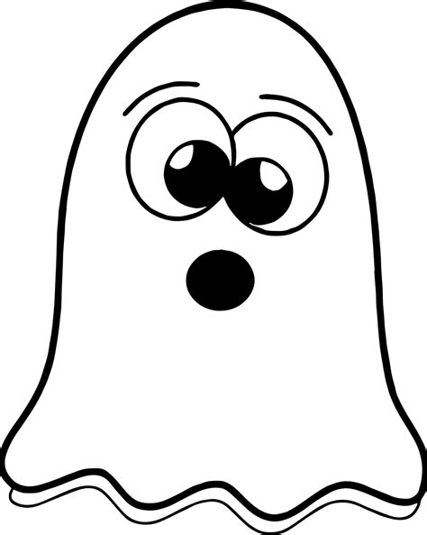 Free Printable Ghost Cut Out